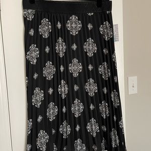 Lularoe pleated Jill skirt 2x NWT